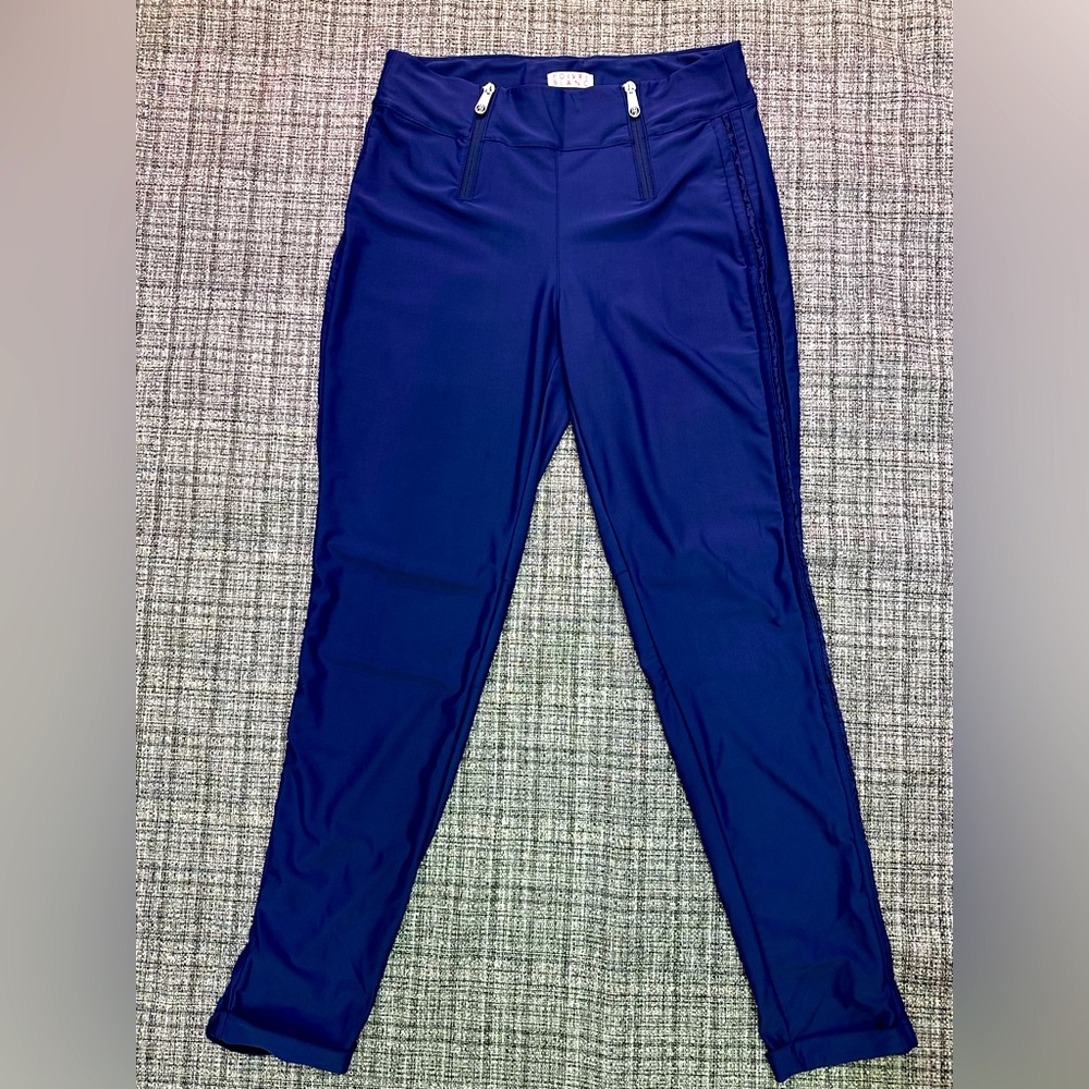 Poivre Blanc Navy Blue Base Layer Legging Ski Pant- Women’s Large